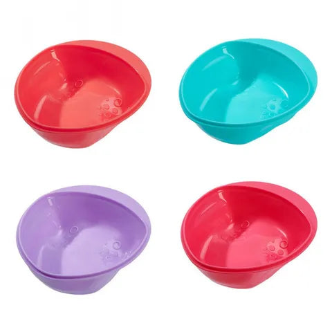 Vital Baby Nourish Scoop Feeding Bowls +4 Months Fizz | 4 Pcs‏ 1