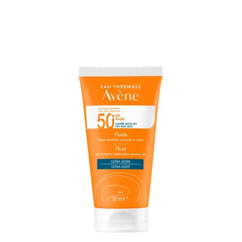 Avene Fluid Sunscreen Spf50 Fragrance Free 50 Ml
