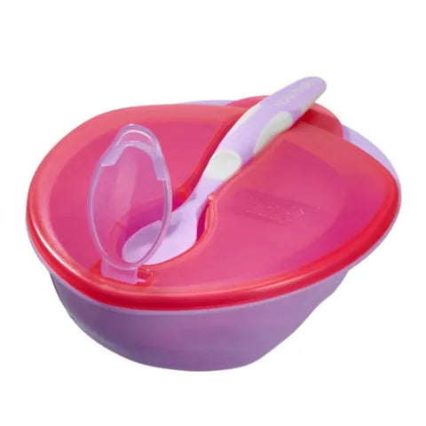 Vital Baby Nourish Scoop Feeding Set with Weaning Spoon Fizz | 3 Pcs