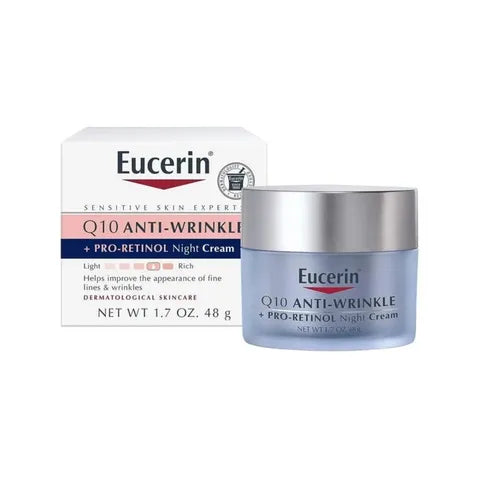 Eucerin Q10 Anti Wrinkle Night Skin Cream 48 G