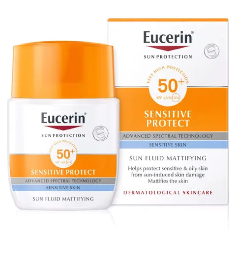 Eucerin Sensitive Protect Sun Fluid Spf 50+ 50Ml