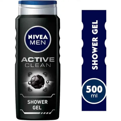Nivea Men Active Clean Shower Gel 500 Ml