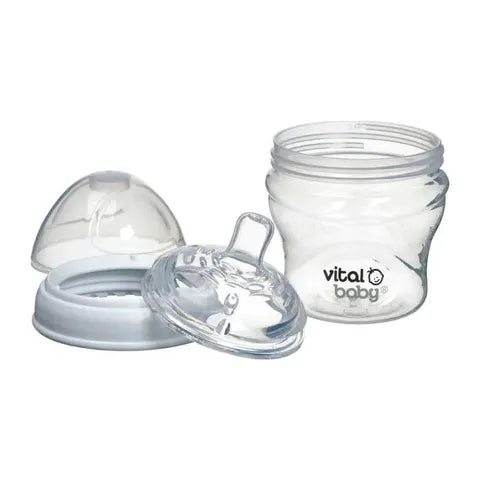 Vital Baby Nurture Breast Like Feeding Bottle 150 Ml | 2 Pcs