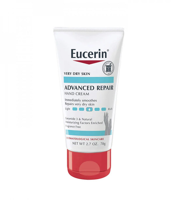 Eucerin كريم إصلاح اليدين المتقدم، خالٍ من الرائحة، 78 جم