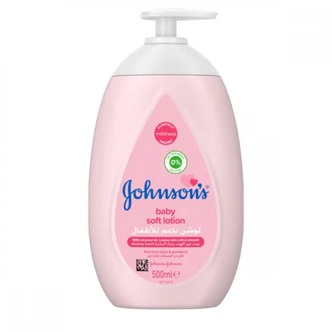 Johnson's Baby Soft Lotion with Coco Oil 500 Ml