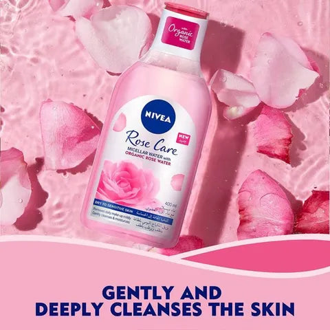 Nivea Rose Care with Micellar Water Makeup Remover 400 ML 1